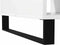 vidaXL - Salontafel - 104x60x35 - cm - bewerkt - hout - hoogglans - wit