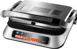 Hanseatic GC5005I-GS - Contactgrill - 2100 W - 7 kookprogramma's - zwart / roestvrij staal