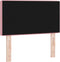 vidaXL - Hoofdbord - met - kristallen - knoppen - in - roze - fluweel - - - 80 - cm