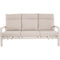 Loungebank Ohio Crema 3-persoons