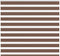 vidaXL - Zebra - rolgordijn - 155x150 - cm - stofbreedte - 150,9cm - polyester - bruin
