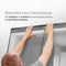 O'DADDY® Deurgordijn Deluxe FIBER - Magnetisch Vliegengordijn - Zelfsluitend - Zwart 150x230 cm