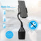 Bintoi® T200 - Universele Telefoonhouder Bekerhouder Auto - Stevige Grip - Wit/zwart