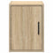 vidaXL - Garagewandkast - sonoma - bewerkt - hout - eikenkleurig