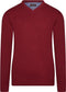 Cappuccino Italia Pullover - Heren Trui - Reguliere pasvorm - Rood - Maat XL