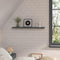 Woltu RG9371DGR - Wandplank - 30 x 22,9 x 3,8 cm - MDF - 1 Niveau - Grijs