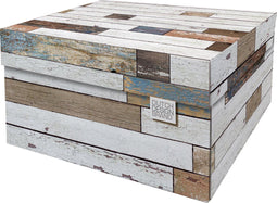 Dutch Design Brand - Dutch Design Storage Box - Opbergdoos - Opbergbox - Bewaardoos - Sloophout - Beachwood