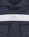 Profuomo Travel - Overhemd - Stretch - Blauw