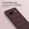 imoshion Hoesje - Geschikt voor Google Pixel 7a - EasyGrip Backcover - Aubergine