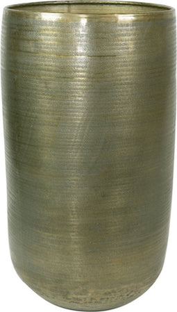 Ter Steege Bloempot Aluminium Groen D 41 cm H 72 cm
