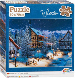 winter puzzel village, 1000st. Merk: Creative Craft Group