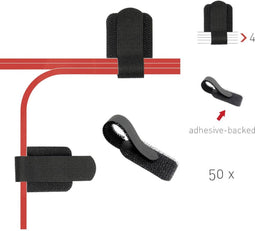 Kabelhouder Label the Cable PRO 3110 Zwart