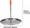 Verticale BBQ spies, voor kip, gyros. 20 cm, op stabiele voet.