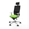 Bureaustoel met hoofdsteun Piqueras y Crespo 4B086N1 Pistache
