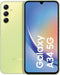 Samsung Galaxy A34 - Limoen - 128 GB - Dubbele fysieke simkaart