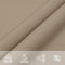 vidaXL - Zonnescherm - rechthoekig - 4x5 - m - oxford - stof - taupe