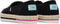 Toms Alpargate Platform Rope - Dames espadrille - Vegan canvas - Zwart - Maat 40