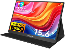 Elcostar Portable Monitor 15.6 Inch - Full HD - IPS - USB-C - HDMI - Draagbare Gaming Monitor (2025 model)
