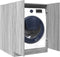vidaXL - Wasmachinekast - 71x71,5x91,5 - cm - grijs - sonoma - eikenkleurig