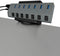 Icy Box IB-MSA106-HH - Houder - Zwart