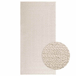 vidaXL - Vloerkleed - ZIZUR - room - binnen - en - buiten - 100x200 - cm - jute - look