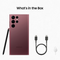 SAMSUNG Galaxy S22 Ultra - 256 GB - 5G - Bordeaux rood
