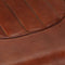 vidaXL Fauteuil luchtvaartstijl echt leer bruin