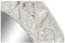 Wandspiegel DKD Home Decor Wit Katoen (75 x 2 x 75 cm)