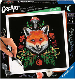 Ravensburger Pixie Cold Edition Fox - Schilderen op nummer voor volwassenen