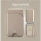 My Style - MagSafe Compatibele Magnet Kaarthouder - 5 Pasjes met Standaardfunctie - Warm Grijs