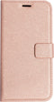 Mobiparts Saffiano Wallet Case - iPhone X iPhone XS - Ruimte voor 3 pasjes - Roze