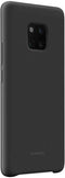 Huawei Mate 20 - Silicone Soft Case - Krasbestendig Schokbestendig - Zwart