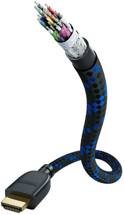 Inakustik 00423550 - HDMI Kabel - Blauw Zwart