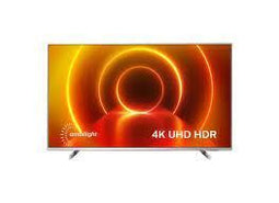 PHILIPS 50PUS8105/12 - SMART TV 50 inch - 4K HDR Ambilight - Zwart