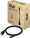 Club3D - Micro HDMI naar HDMI 2.0 Kabel - 4K 60Hz 18Gbps - Zwart (1 m)