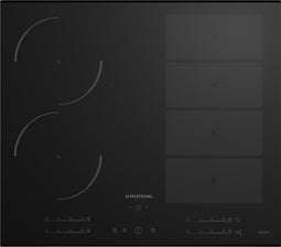 GRUNDIG inductiekookplaat - 2 branders - 60 cm - GIEI627479PN