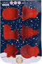 La Cucina - Muffin bakvorm kerstset van 6 siliconen - Max 230c
