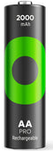 GP ReCyko Pro GPRCP200AA167C4 - Oplaadbare AA-batterij NiMH 2000 mAh (4 stuks)