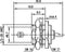 Telegärtner 100023407 100023407 BNC-connector Bus, inbouw verticaal 50 Ω 1 stuk(s)