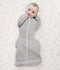 Love to Dream™ Swaddle Up™ - Inbakerslaapzak - ARMS UP™ - Grijs - Small 1.0 TOG (3.5 - 6 kg)