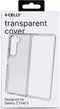 Celly Gelskin Siliconen hoesje - Geschikt voor Samsung Galaxy Z Fold5 - TPU Back cover - Transparant