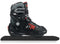 Roces Combi-Noor - Schaatsen Unisex - Semi-softboot schoen - Zwart-grijs-rood