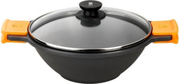 Bra Pan Bra Braisogona_A272028 Zwart Zwart/Oranje Metaal Aluminium Ø 24 Cm Ø 28 Cm
