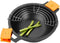 Bra Pan Bra Braisogona_A272028 Zwart Zwart/Oranje Metaal Aluminium Ø 24 Cm Ø 28 Cm