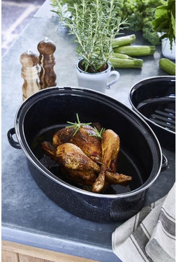 Braadpan 42 cm met deksel