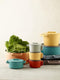 Braadpan Geel 13 cm x 10 cm incl deksel - Sambonet