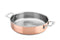 Braadpan Ø28cm met deksel - inductie - koper - DUCQ