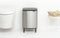 Brabantia Bo Hi Prullenbak - 12 liter - Matt Steel Fingerprint Proof