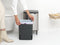 Brabantia Bo Hi Prullenbak - 12 liter - Matt Steel Fingerprint Proof