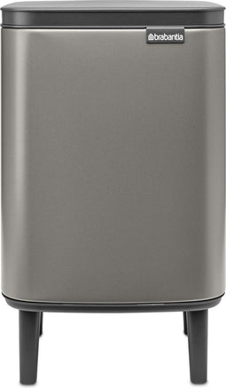 Brabantia Bo Hi Prullenbak - 7 liter - Platinum
